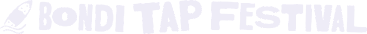 Bondi Tap Festival Surfboard Logo